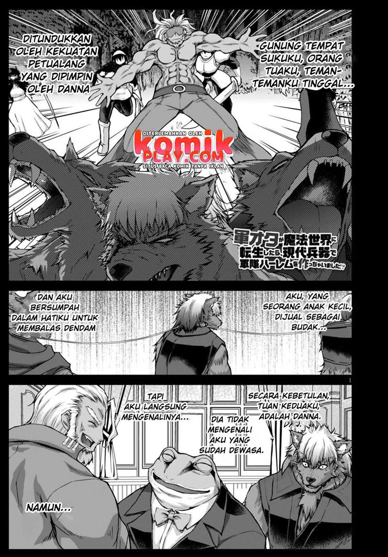 Gunota ga Mahou Sekai ni Tensei Shitara, Gendai Heiki de Guntai Harem o Tsukucchaimashita!? Chapter 25 Gambar 2